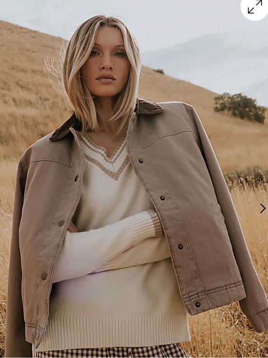 bohme Jackets & Blazers - {BOHME} Roman Chore Jacket Mauve S